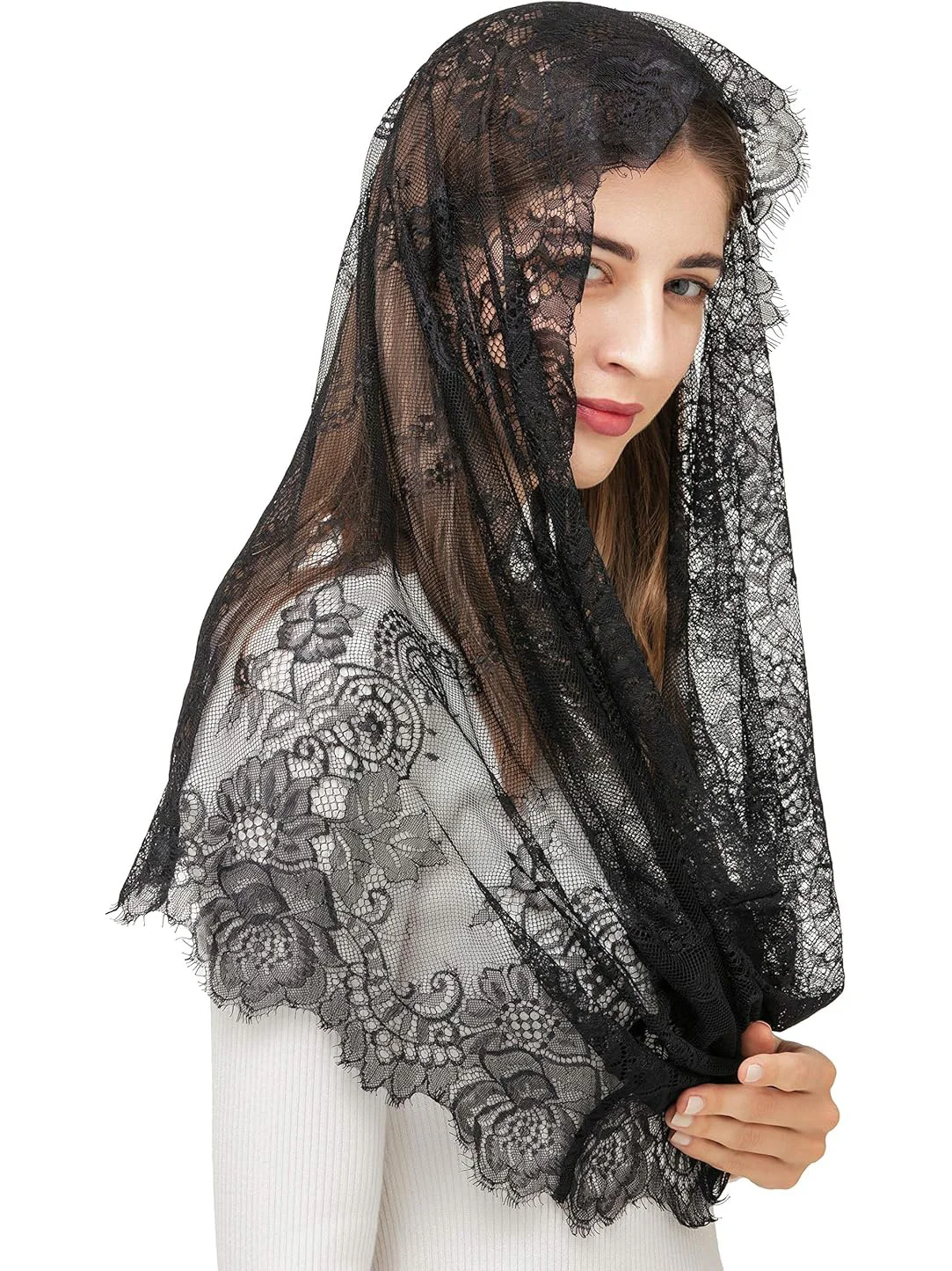 Lace Veil Spanish Style