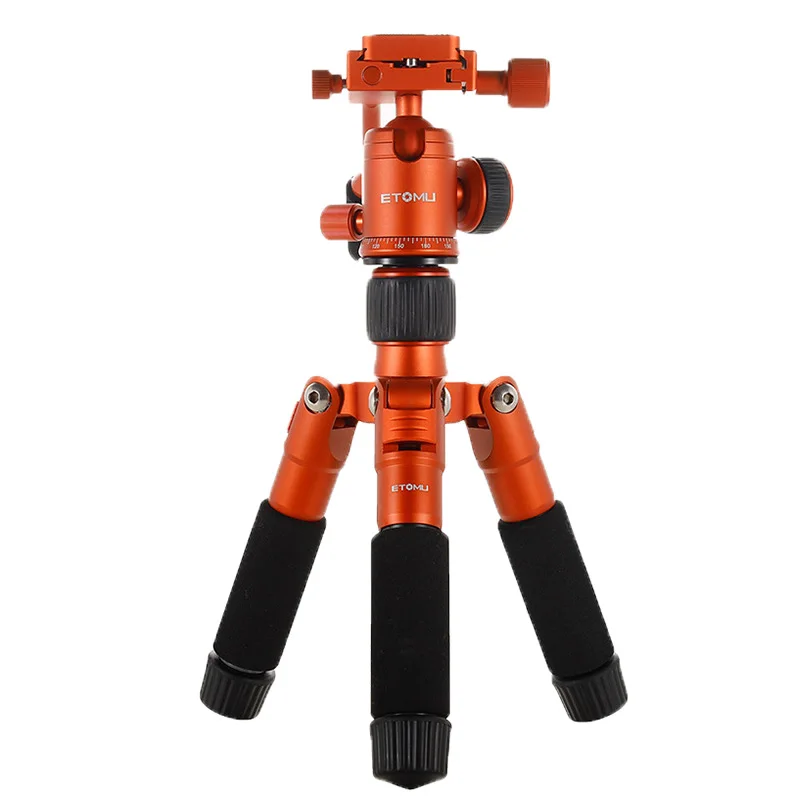 Mini Tripod Aluminum Alloy With Ball Head Digital SLR Camera Desktop Stand Portable Phone