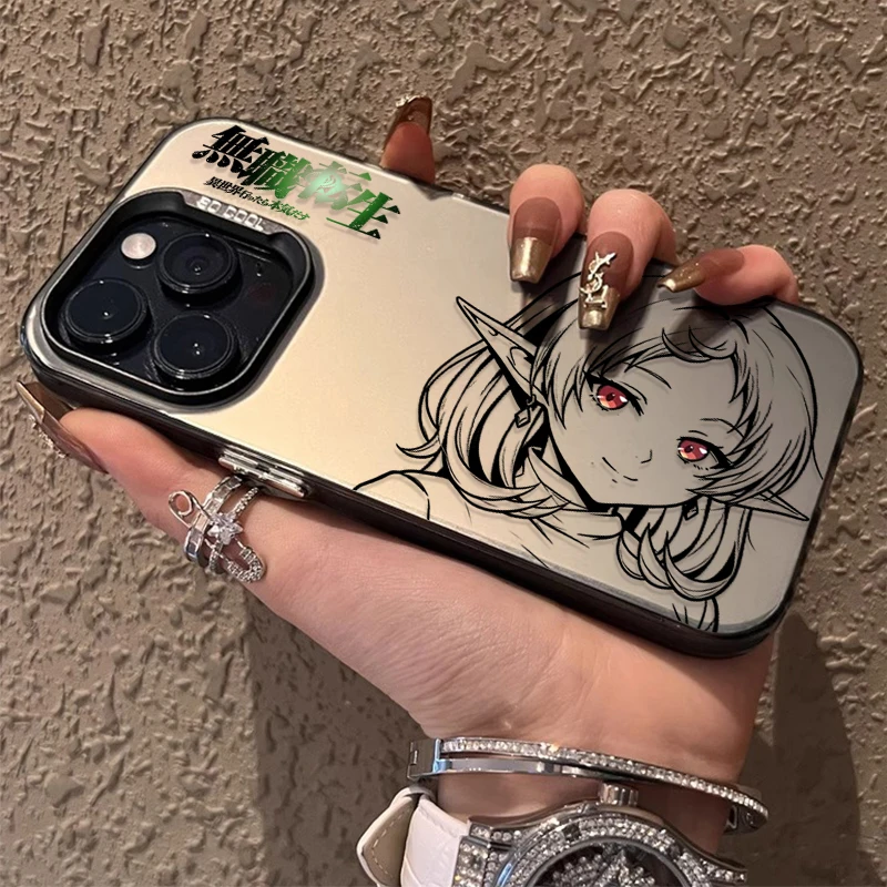 Hot Anime MUSHOKU TENSEI ROXY SYLPHY Protective Phone Case