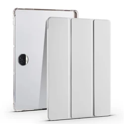 Premium Trifold PU Leren Tablet Case met Penhouder en Zachte Achterstand