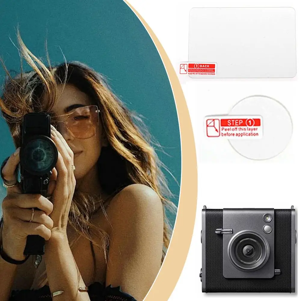 Screen Lens Tempered Film Explosion-proof And Scratch Resistant Protective Film For Polaroid WIDE EVO Camera