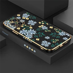 Enhanced Floral Pattern Shockproof Silicone Phone Case for Find X3 Lite (Black-220)
