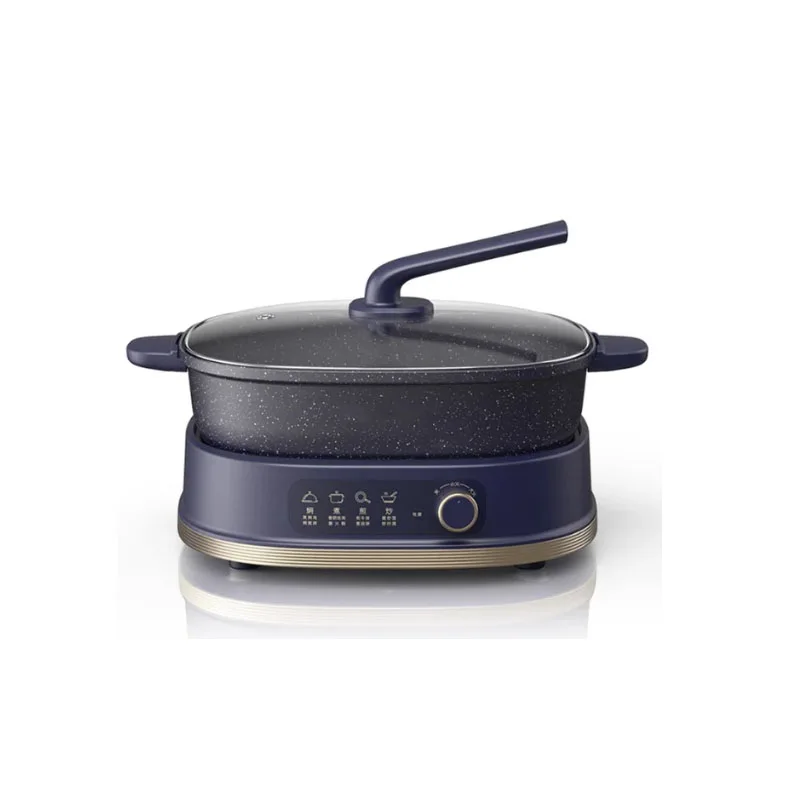 6L Household Electric Heating Pot 220V Induction Cooker 1600W Separate Plate Detachable Hot Slow DHG-C60D1
