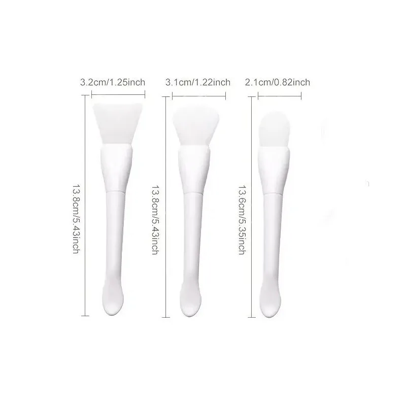 3PCS 왁스 씰 스탬프 청소용 스패출라, 씰 왁스 스푼 청소 도구, 실리콘 스패출라 스탬프 헤드 왁스 그레인 청소 도구
