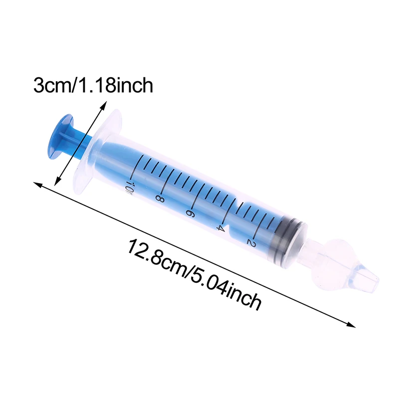 Nasal aspirator nasal irrigator 1PC 10ML baby silicone for newborns nose cleaner
