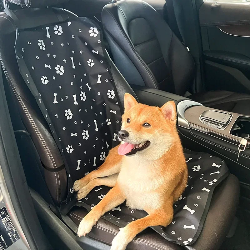 Dog car seat cover waterproof Oxford cloth pet car mat for outdoor travel