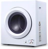 Portable Laundry Dryer Dries Up to 13.2LB Compact Laundry Dryers, 3.5 cu.ft Front Load Tumble Stainless Steel Ele 1