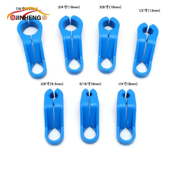 7Pcs Car Auto AC Line Disconnect Tool Set Fuel Line Quick Removal Tool Fuel Line Disconnect Fuel Line Angled Disconnect Tool Set - Image 2