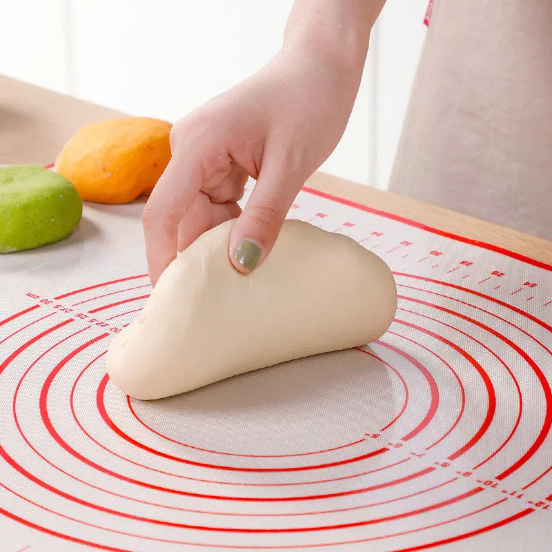 Kneading Dough Mat Silicone Baking Mat Pizza Cake Dough Maker Pastry  Kitchen Cooking Grill Gadgets Bakeware Table Mats Pad Sheet - AliExpress