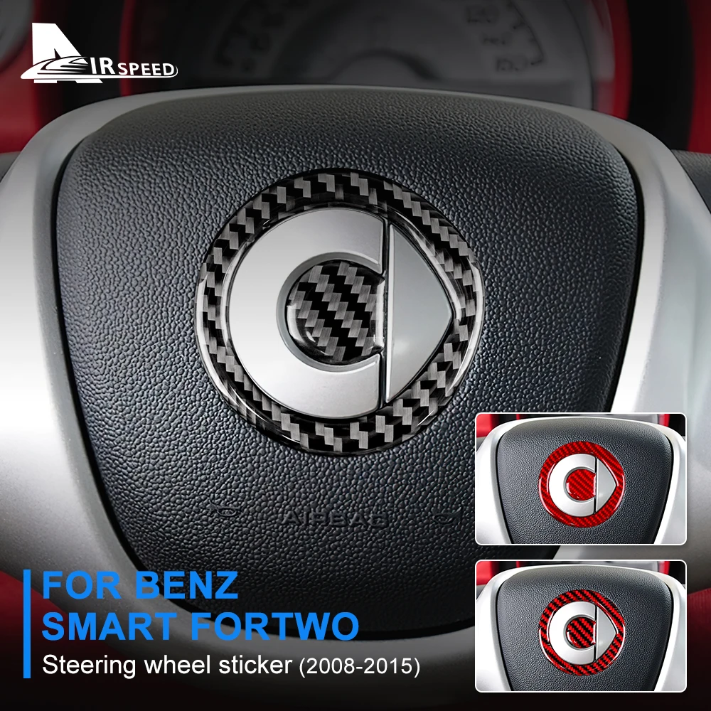 Carbon-Fiber-Sticker-for-Mercedes-Benz-Smart-451-Fortwo-2008-2015 ...