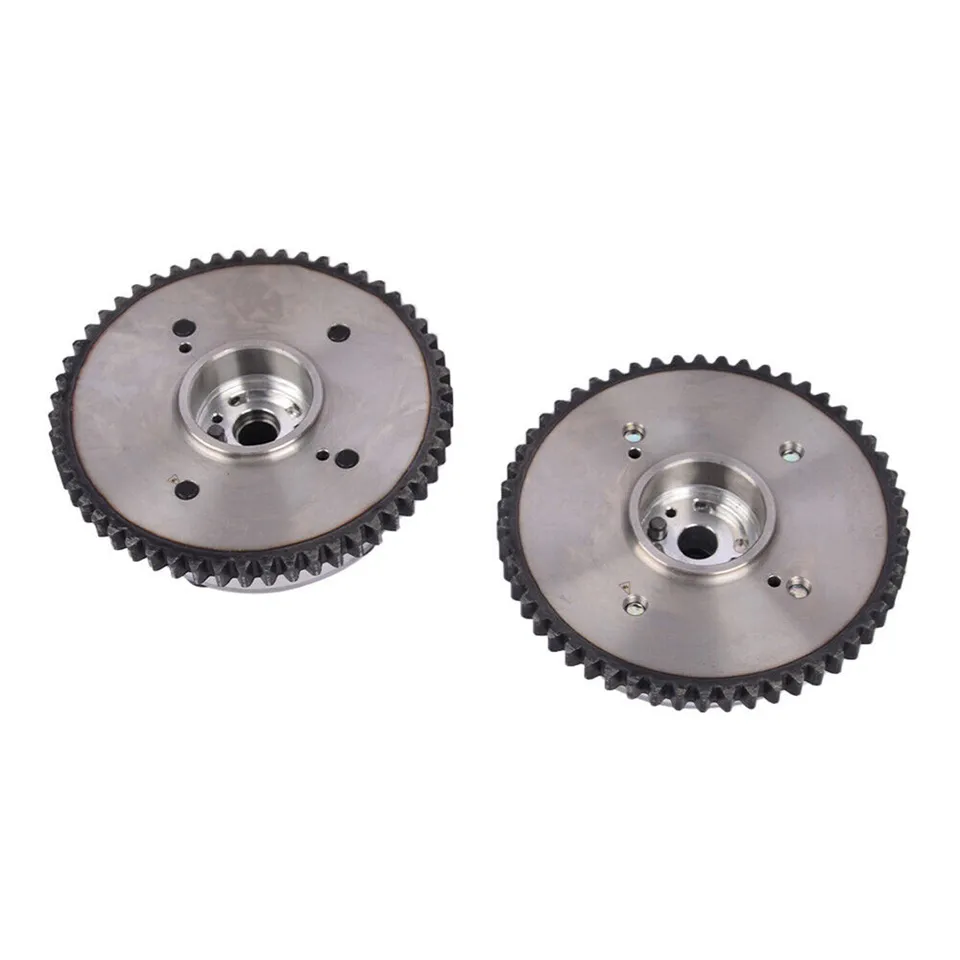 Intake & Exhaust VVT Camshaft Gear Sprocket Set (2PCS) For Hyundai Elantra 1.8L, Kia Soul 2.0L, Forte 1.8L – Replaces 24370-2E000, 24350-2E001