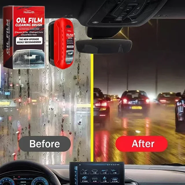 Dissolvant de film d'huile de voiture, panneau de livres en verre, hydrophobe, 120ml 3