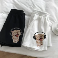 Y2k Loose Women's Shorts High Waist Star Fun Kitten Print Summer Harajuku Fashion Sports Sweatpants Beach Y2K Clothing - Image 3