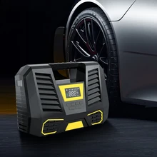 

3 IN 1 Portable Pump Tire Inflator DC 12V 150PSI With LED Light Motorcycle Bicycle Car Smart Digital Display Air Compressor
