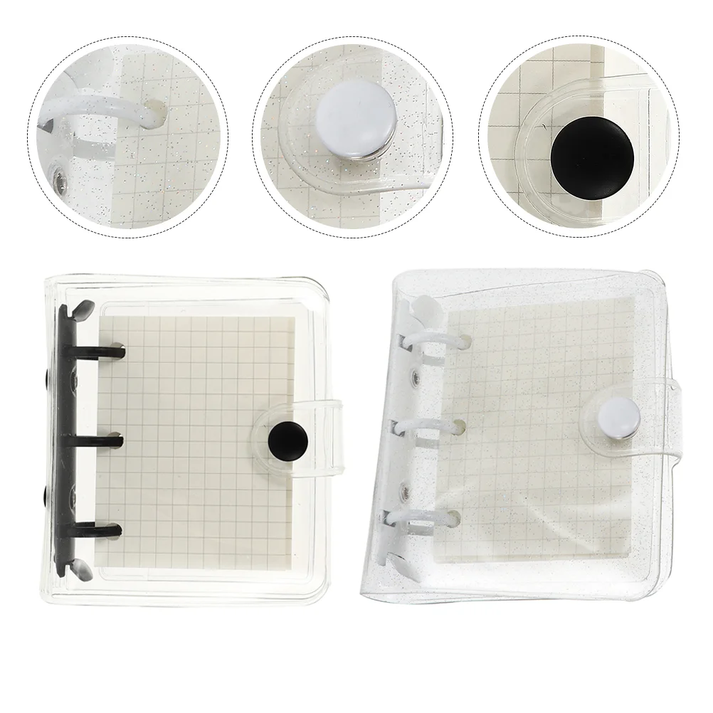 

2 Sets Mini Loose-leaf Book Writing Accessory Scrapbook Convenient Notepad Paper
