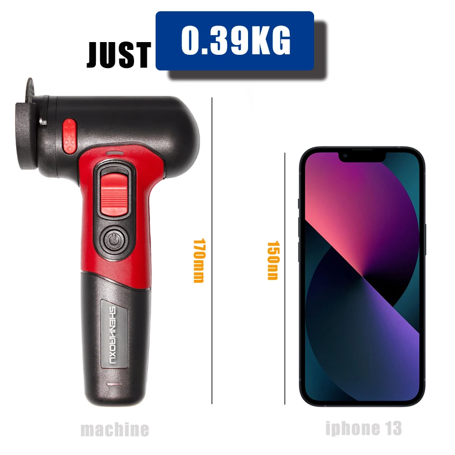 Cordless Angle Grinder 7.2V Super Mini Type-c USB Rechargeable Lithium Battery Polishing Machine Diamond Cutting Power Tools 5