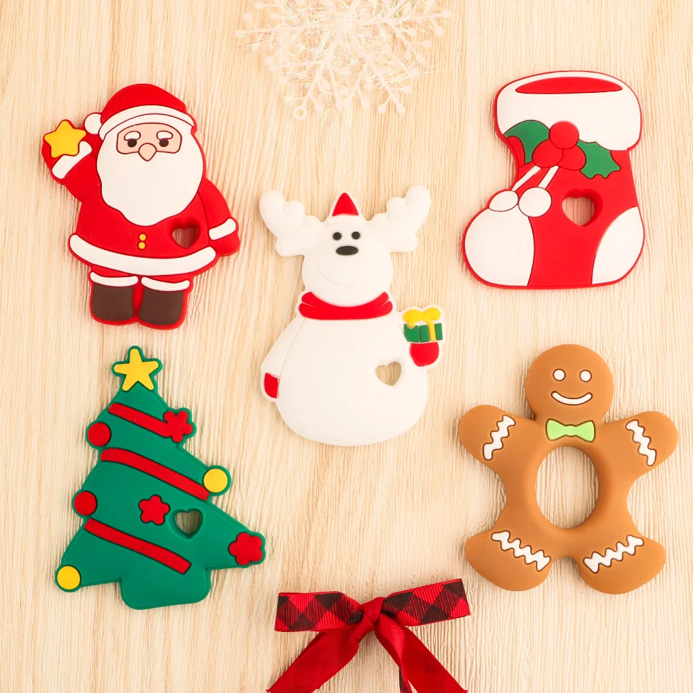 1/2pc Silicone Pendants Cartoon Animals Rainbow Train Silicone For Jewelry Making DIY Jewelry Accessories silicone jewelry accessories