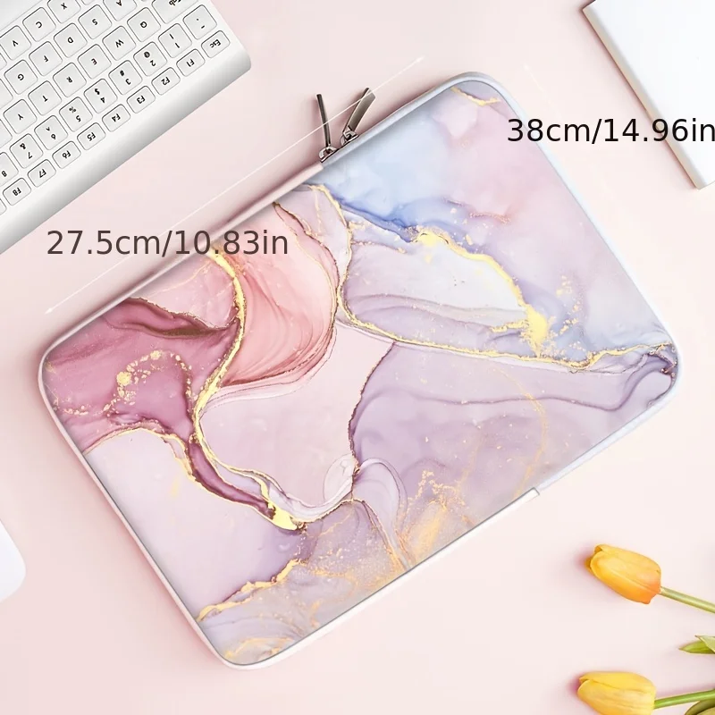 Marble Pattern Laptop Liner Bag 14 Inch 15 Inch Laptop Bag 3