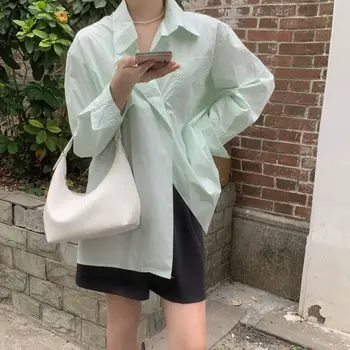 Borsa Hobo in PU di Grande Capacità, Borsa a Tracolla Monocolore, Design alla Moda in Stile Coreano e Francese per Ragazze/Donne