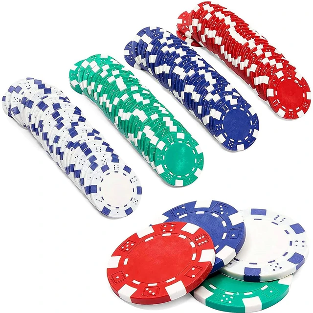 Jetons de Poker en ABS, 100 pièces, durables, multicolores, Premium, jeu de  jetons, disques de comptage pour carnaval, pièces de fournitures -  AliExpress