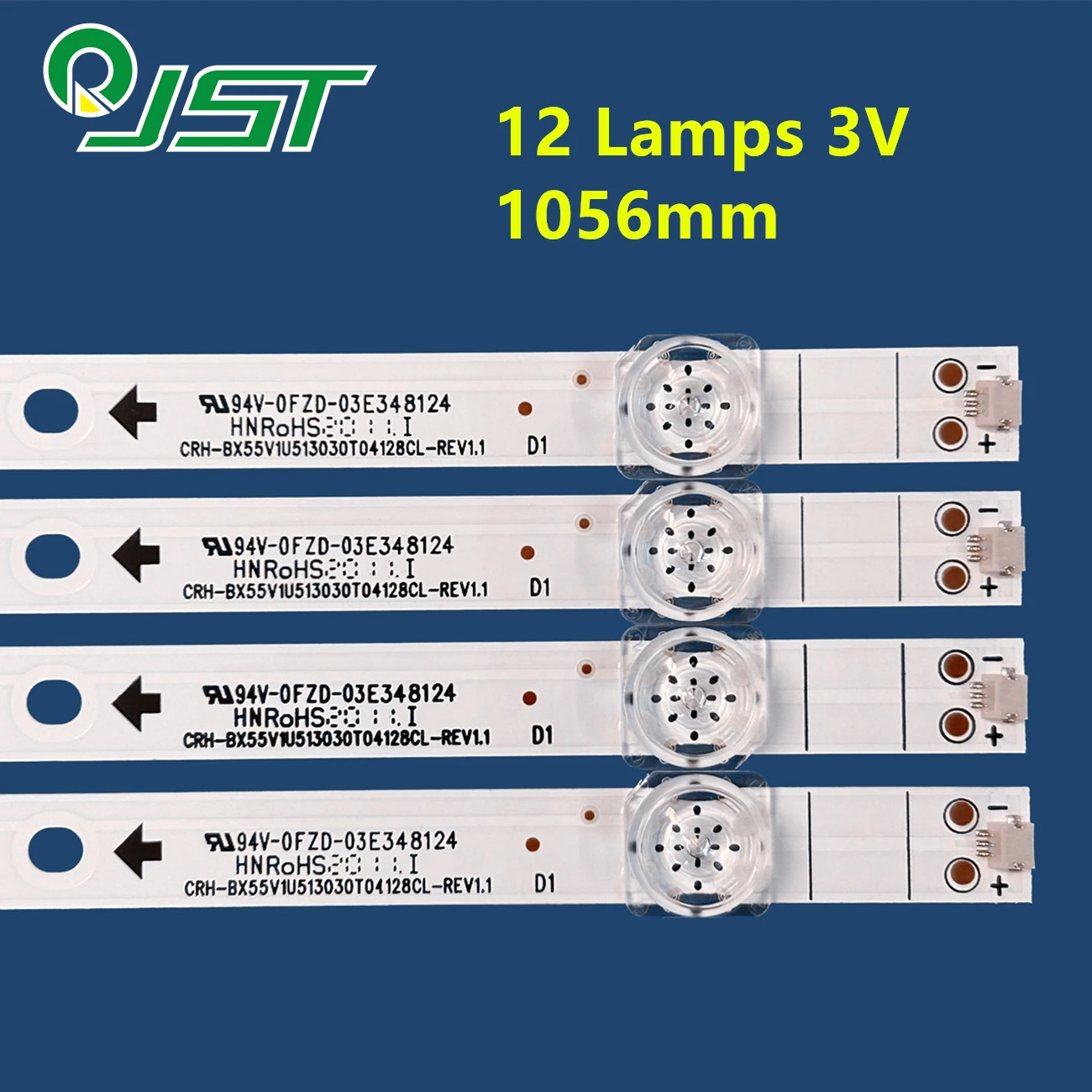 4pcs LED U55E9000H H55B7100 H55B7100UK H55B7300 H55B7300UK HD550V1U51-T0L4S0GMROH T0L2B1 CRH-BX55V1U513030T04128CL-REV1.1 led video light mini led video light led backlight kit