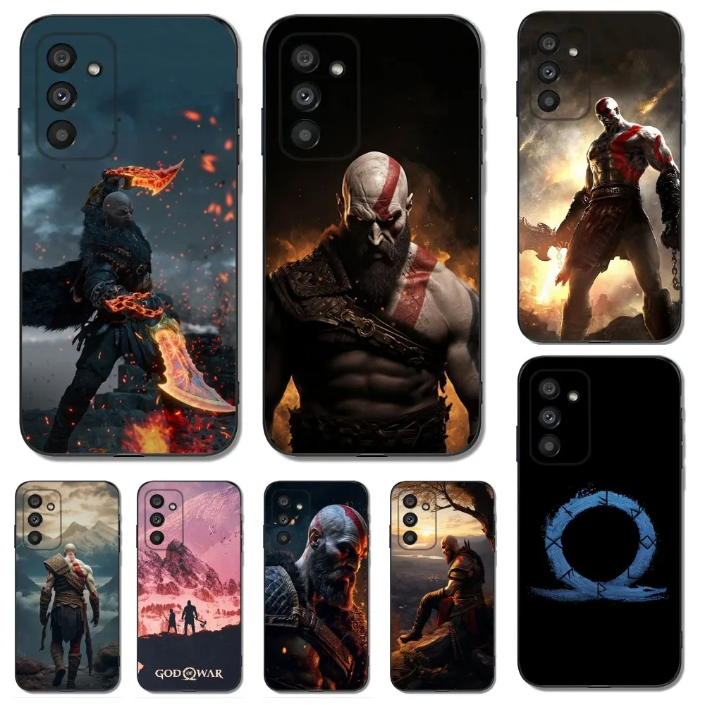 

Game God Of War Phone Case For Samsung Galaxy A13,A21s,A22,A31,A32,A52,A53,A71,A80,A91 Soft Black Phone Cover