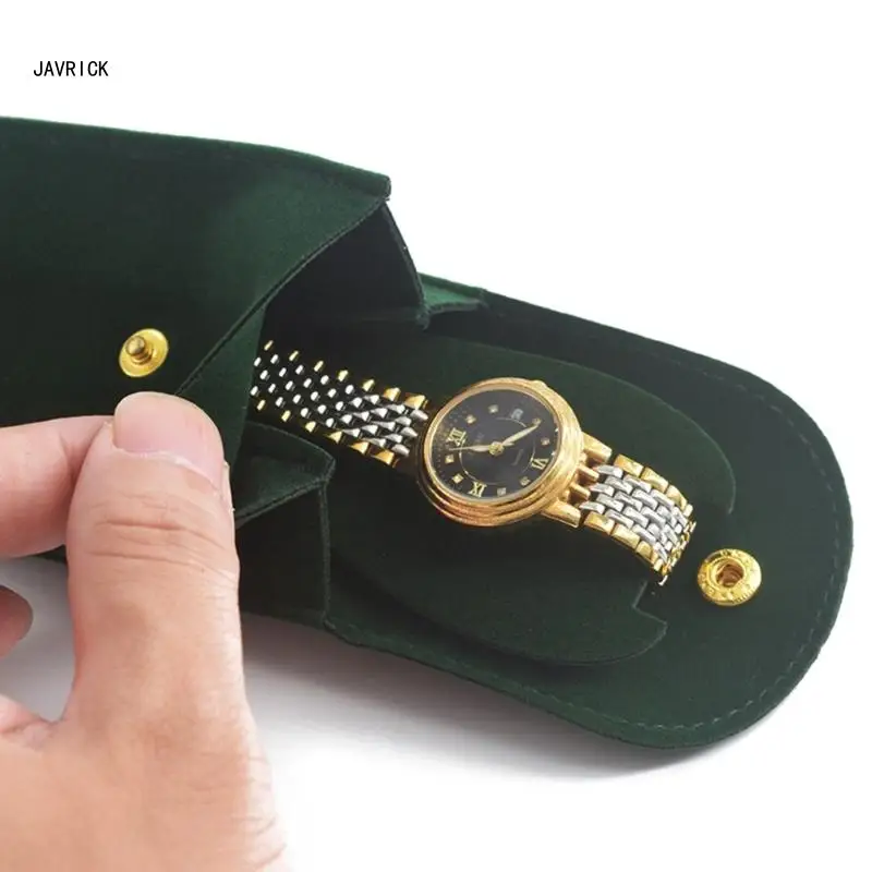 

Watch Travel Cases Portable Watch Buttons Watch Storage Bag