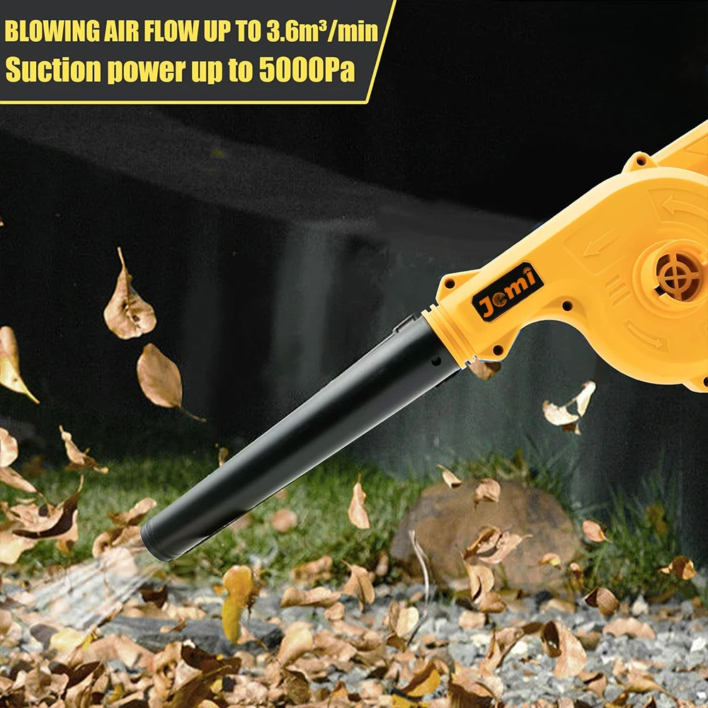 2 in 1 Cordless Blower and Vacuum Cleaner, Handheld Blade Computerized Duster Clean Leaf Dust Snow Tool, Cordless Power Tools 5