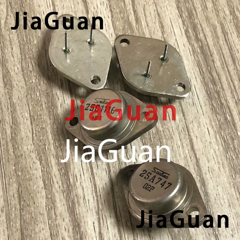 1pair Transistor SANKEN TO-3 2SA747A/2SC1116A A747A/C1116A