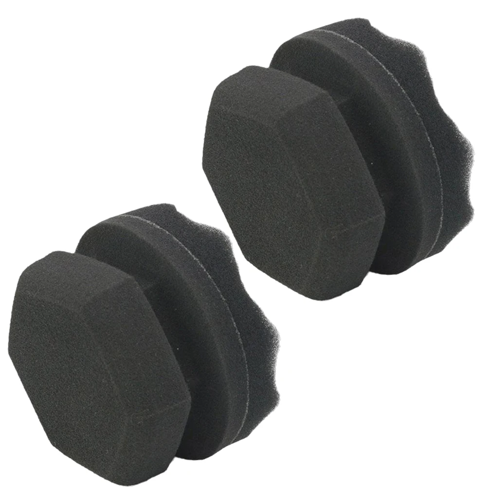 

Soft Foam Material Durable and Safe Car Tyre Brush Tire Dressing Applicator Hex Grip Sponge for Perfect Shine Easy to Use