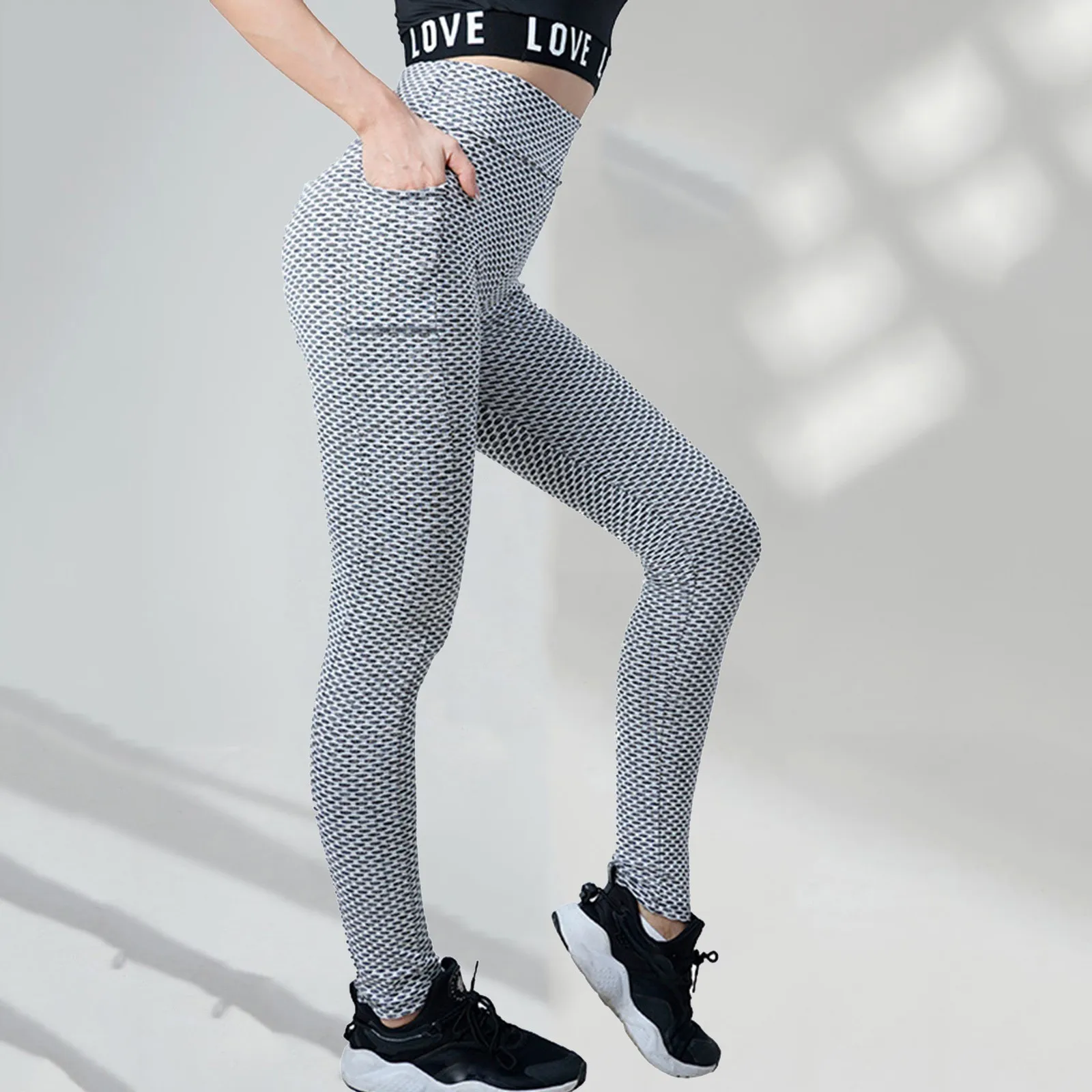 Sexy Peach Lift Leggings Women Push Up 