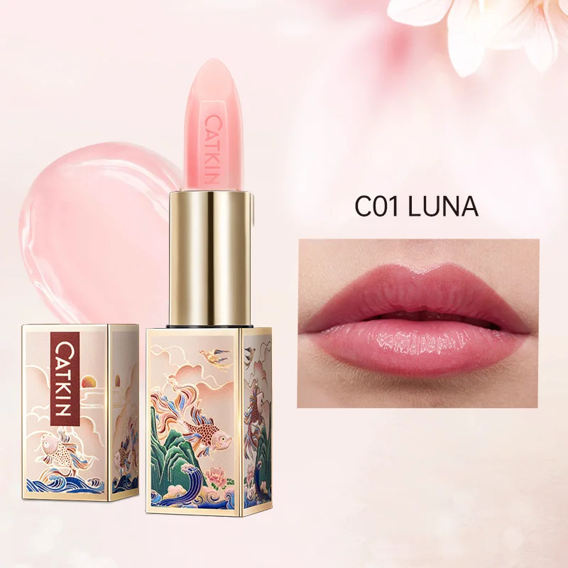 thumbnail image 1 of CATKIN Lip Balm Moisturizer Repair Lip skin Pink Transparent, 1 of 5