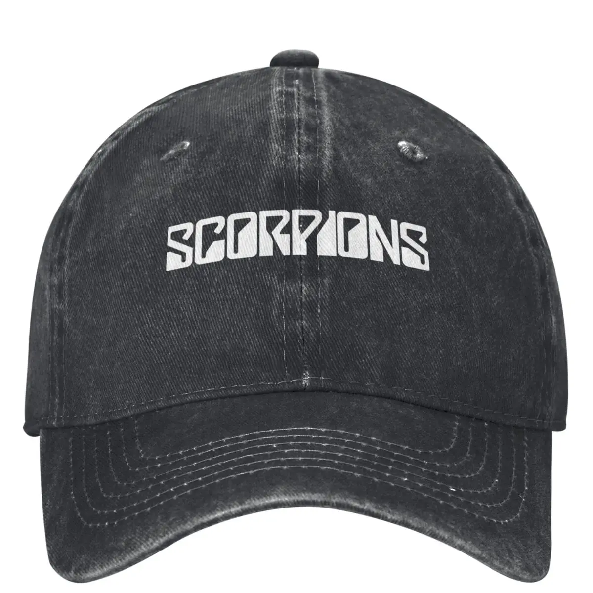 Black Rock Scorpions Rock Band Baseball Cap Casual Couple Women Trucker Hat Sunshade Kpop Baseball Caps Gift