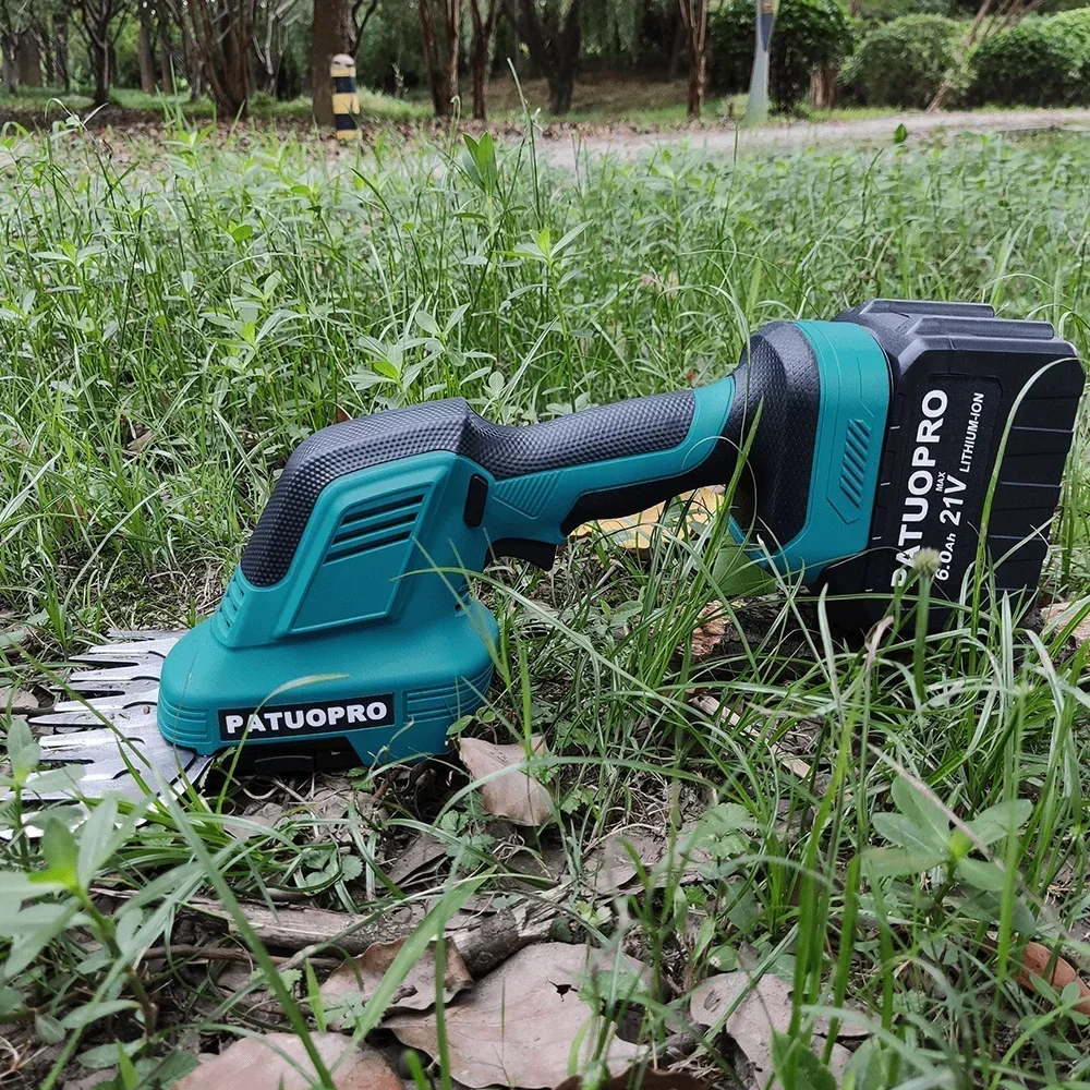 Cordless Electric Hedge Trimmer 2 In 1 Lawn Mower Pruner Shears Rechargeable Household Garden Power Tools For Makita 18V Battery 5