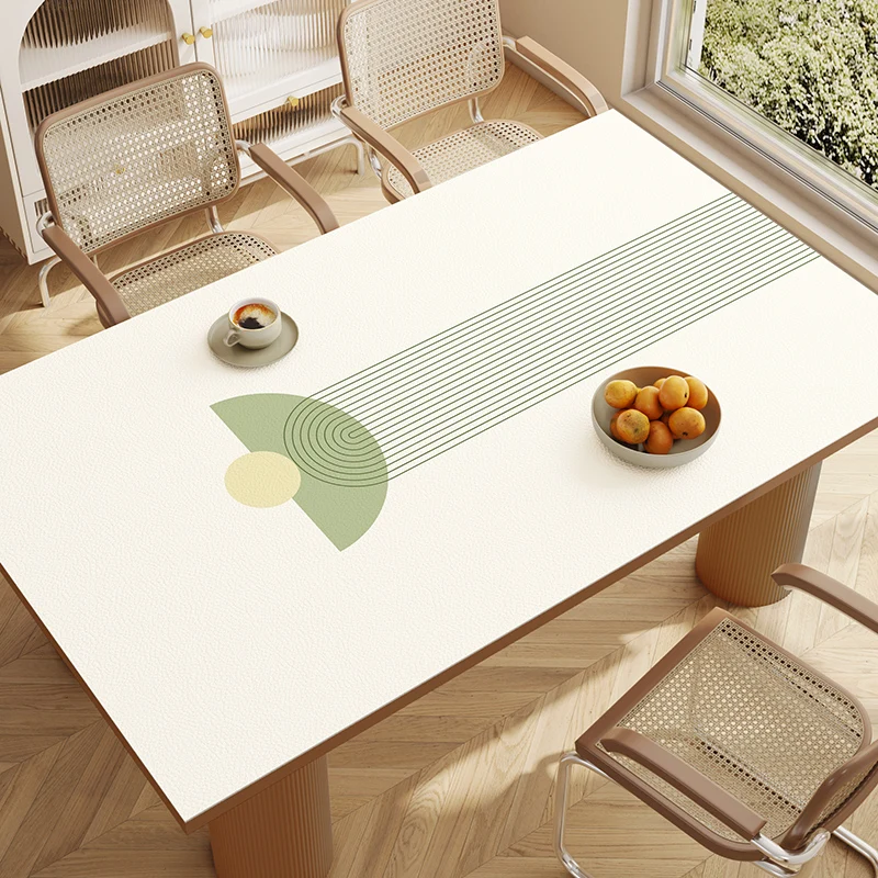 

QW3514 PVC tablecloth modern simple household fresh waterproof oil Nordic ins tablecloth tea table hotel table cloth