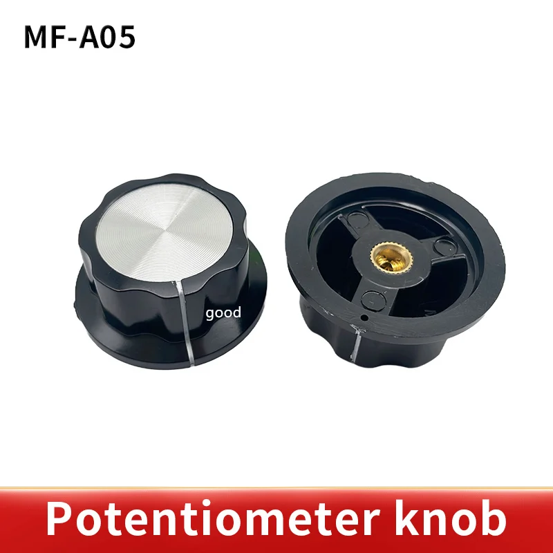 10Pcs MF-A01 MF-A02 MF-A03 MF-A04 MF-A05 Potentiometer Knob WTH118/WX050 Rotary Switch Electronic 6mm potentiometer knob cap rotary encoder knob plastic knob cap