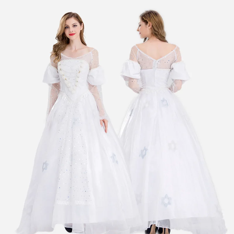 2023 The Nobel Prize Doll White Women Adult Dress Party Carnival Halloween Cosplay Costume