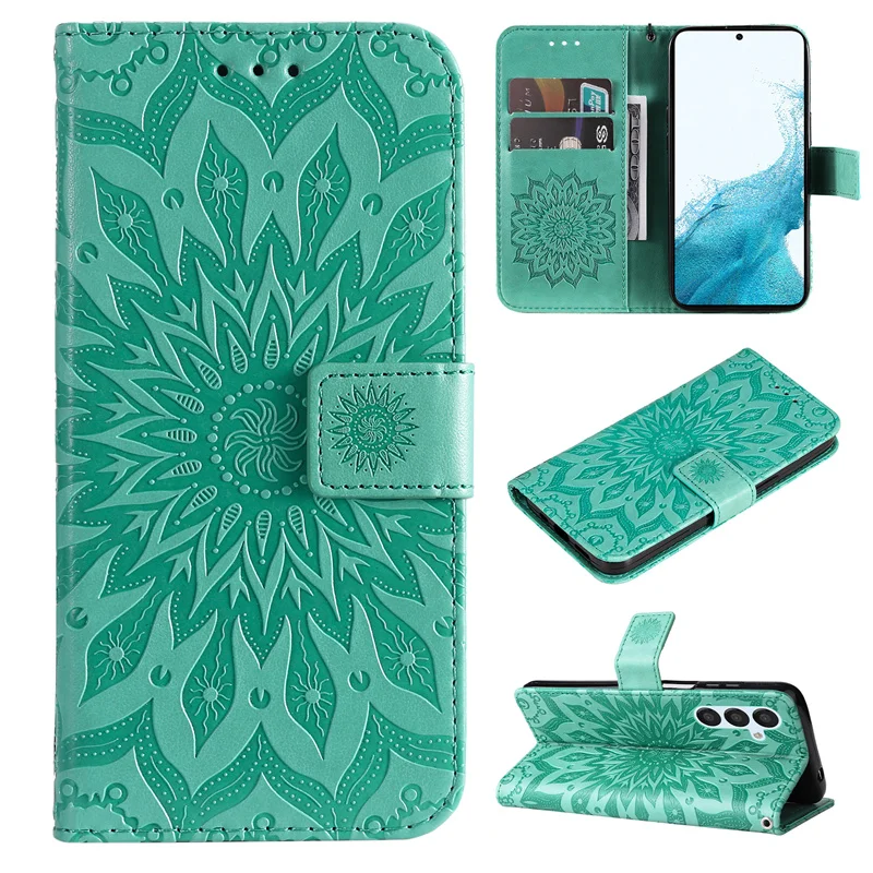 Suower-funda de cuero con tapa para teléfono Samsung Galaxy, carcasa trasera con ranura para tarjetas, A54, A14, A34, A24, A04E, A04S_voghion.com