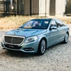 Welly 1:24 Mercedes Benz S-Class S500 Alloy Car Model Diecast Metal Toy Vehicles Car Model High Simulation Collection Kids Gifts 3