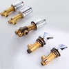 BAKALA Brass Chrome Bathtub Hot and Cold Water Control Valve Faucet Bath Shower Mixer Bathtub 3 Piece Set Switch Valve 1
