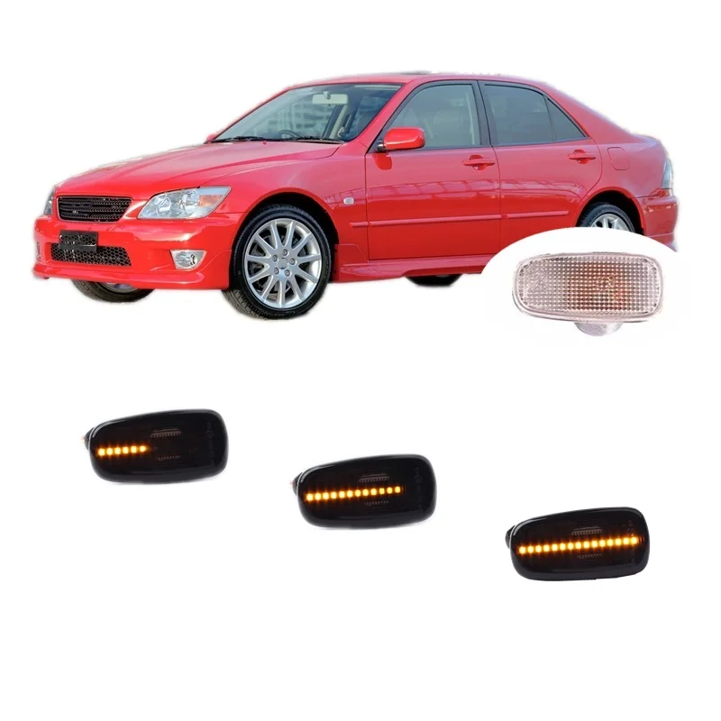 Köp Billigt Online 2PCS LED Side Marker Light For Lexus IS200 300