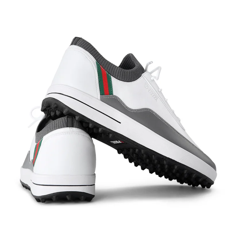 PGM Men Golf Shoes Waterproof Breathable Slip Resistant Outdoor Brogue Style Golf Shoes
