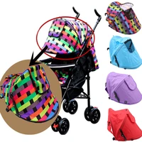 Baby Stroller Sunshield Shading Protection Hood Canopy Cover Prams Accessories Visor Carriage Sun Shade UV  Blackout