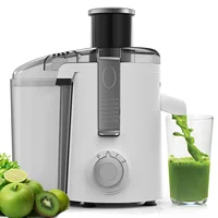 SiFENE Compact Juice Maker, Centrifugal Juice Extractor for Fruit & Vegetable Juice, 3-Speeds, User-Friendly & Easy-Clean, White 1