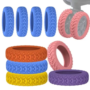 Silicone Luggage Wheel Covers 1