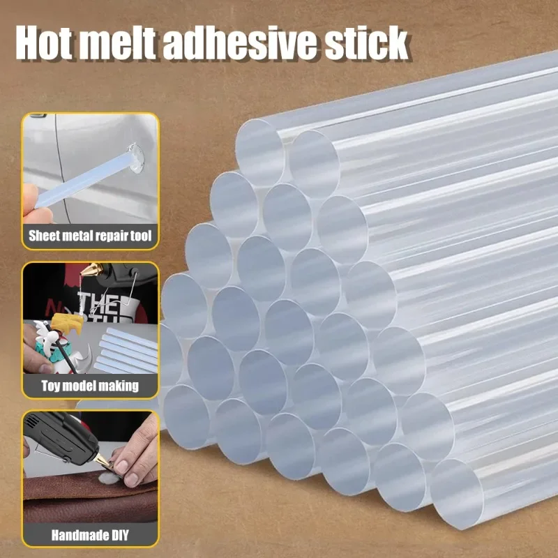 1-30PCS Car Dent Repair High Viscosity Hot Melt Glues Sticks Strong Adhesive Transparent Hot Melt Glue Stick DIY Handmade Tools image 4