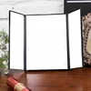 Tri-Fold Makeup Mirror with LED Light Portable Travel Compact Pocket Mirrors Travel Fold Cosmetic Mirror 2