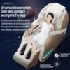 Luxury electric massage chair full body Automatic Home Full Body Airbags Heating Bluetooth Music 4d massage chair zero gravity 4