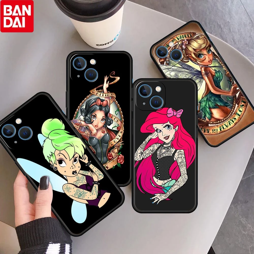 リトルマーメイドアリエルプリンセスiphone 11 12プロ13ミニケースiphone 13 12 11プロマックスソフトケースカバーfundasキャパ イヤホン用アクセサリー Aliexpress