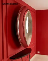 Anish Kapoor Stainless Steel Sky Mirror, Home Concave Mirror, Classical Wall Decoration, 600mm-1200mm 1